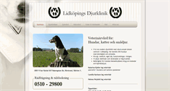 Desktop Screenshot of lidkopingsdjurklinik.se